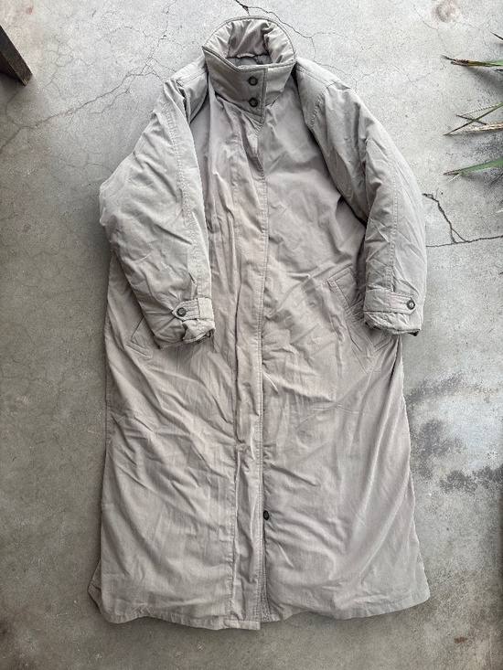 Eddie Bauer Jackets & Blazers - Vintage 90s Eddie Bauer Goose Down Parka Women’s XL Tall Taupe Puffer Coat.